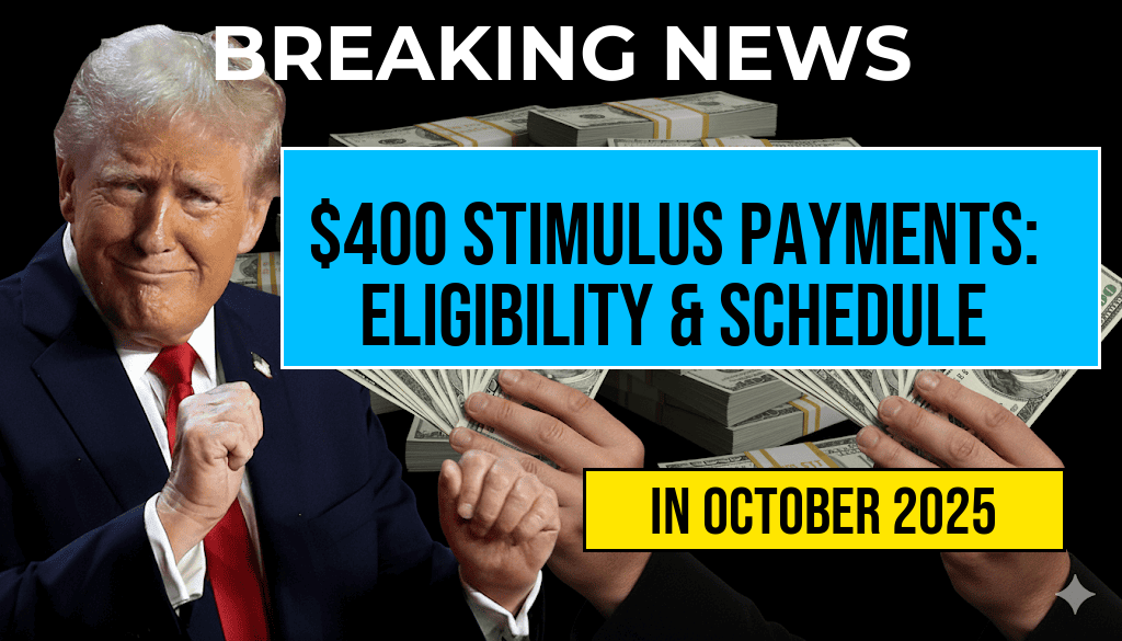 $400 Stimulus Payment Available to All: Eligibility Requirements and Complete Payment Schedule