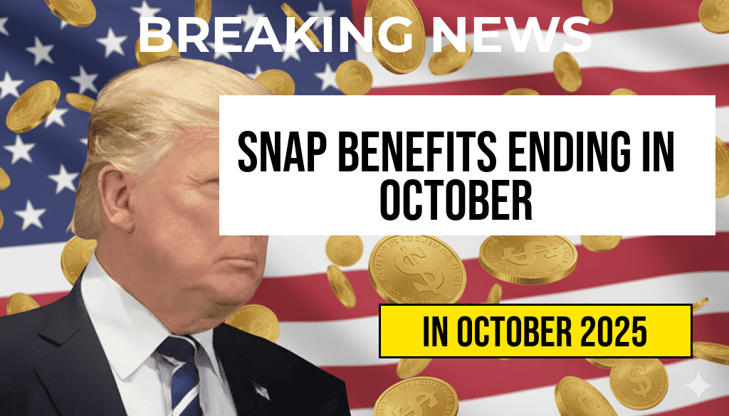 Cashing In: SNAP Benefits to End with October Overhaul