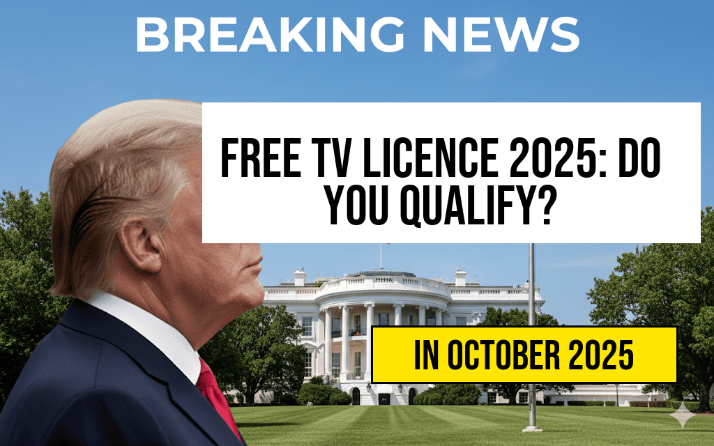 Government Announces Free TV Licence for 2025 – Find Out if You Qualify Now