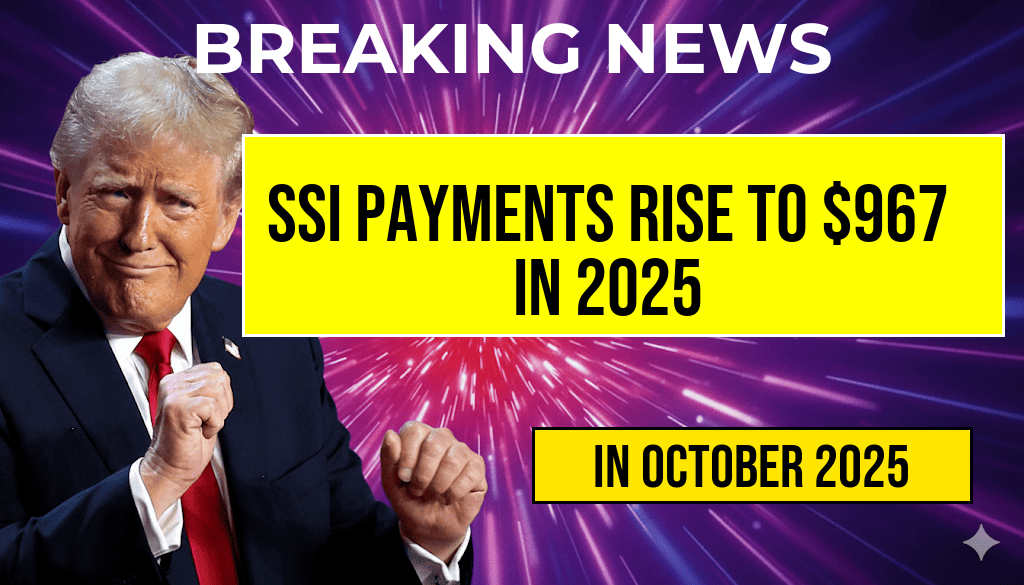 Maximum Monthly Federal SSI Payment Increase to $967 for Individuals Starting January 2025