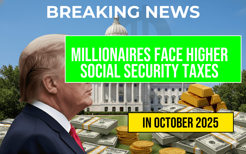 Millionaires Face Higher Social Security Taxes as Earnings Cap Rises to Three Hundred Fifty Thousand Dollars