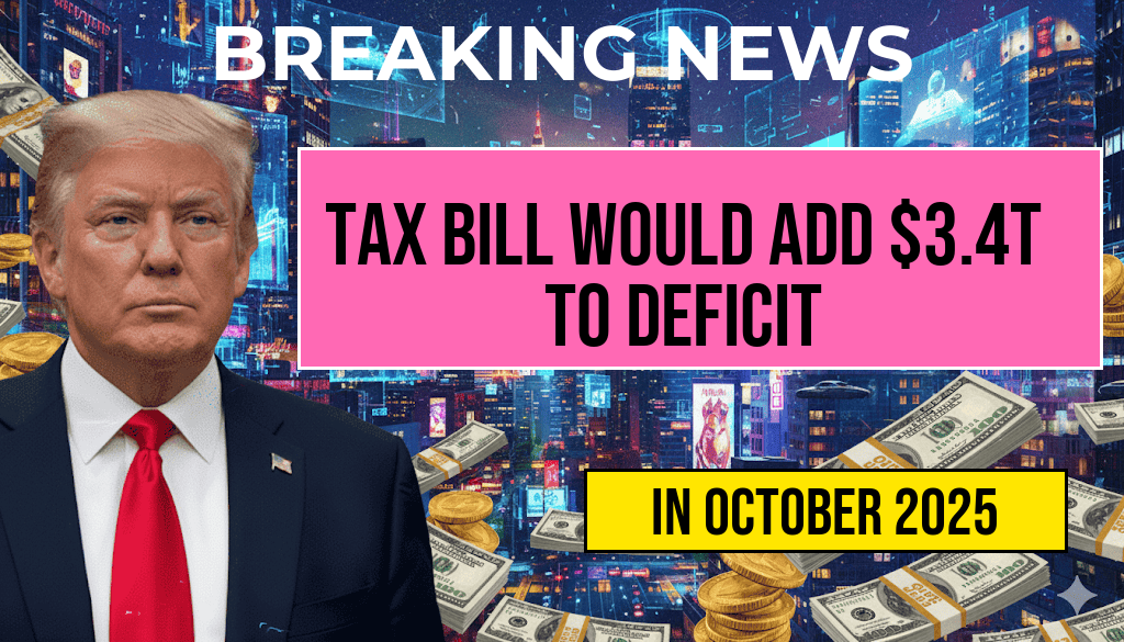 Taxpayer Alert: The ‘One Big Beautiful Bill’ Will Increase the Deficit by Three Trillion Four Hundred Billion Dollars