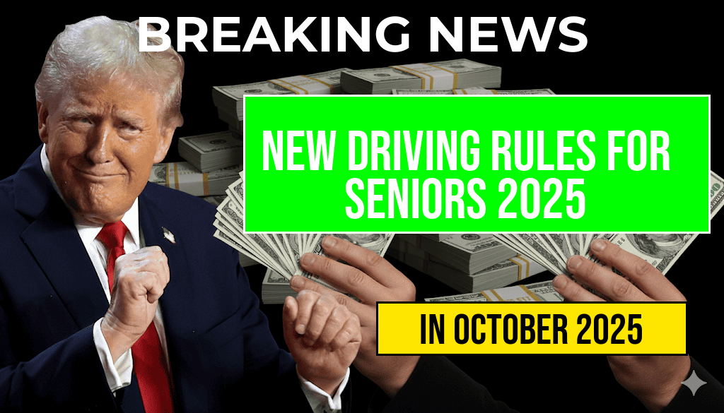 U.S. Implements New Driving License Regulations for Seniors Starting October 2025—Essential Changes for Drivers Over 70