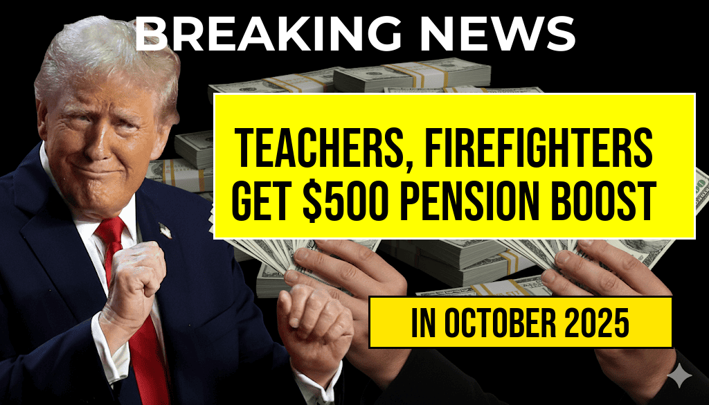 WEP/GPO End Results in Teachers and Firefighters Receiving Monthly Pension Payments Increase of Up to $500